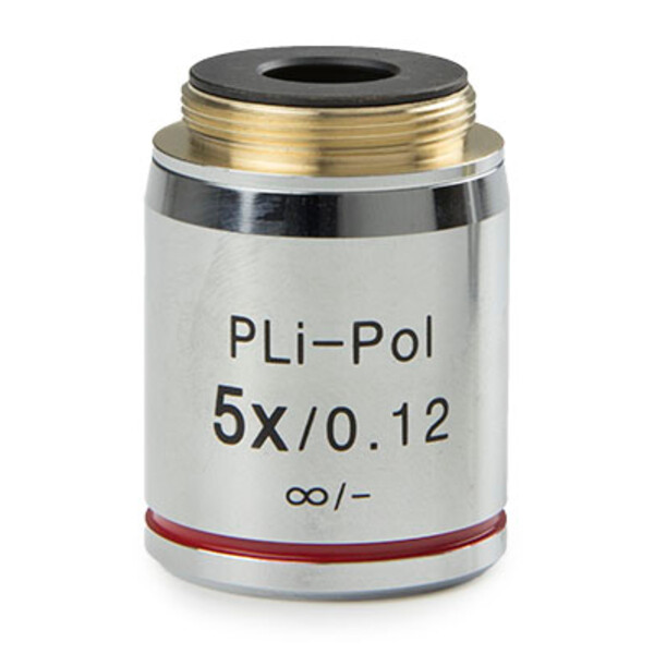 Euromex Objective Objektiv IS.7905-T, 5x/0.12, PLPOLi, plan, infinity, strain-free (iScope)