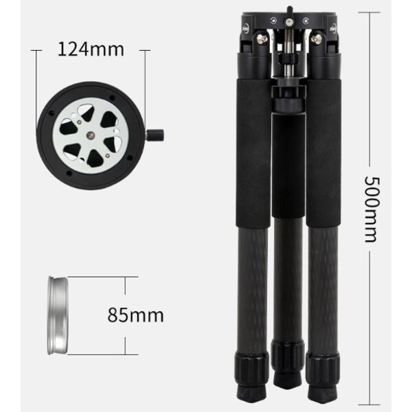 ZWO AM3 Harmonic Equatorial Mount + Carbon Tripod