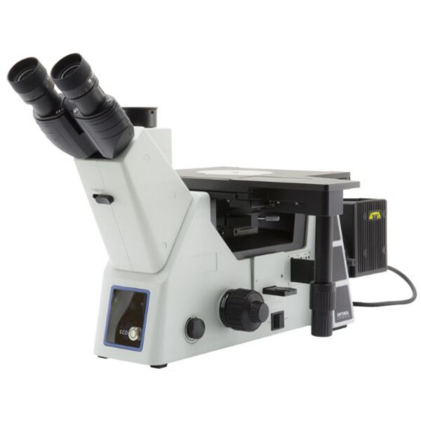 Optika Inverted microscope IM-5MET, MET trino, invers, 10x24mm,  AL, Halogen,  12V/100W w.o. objectives