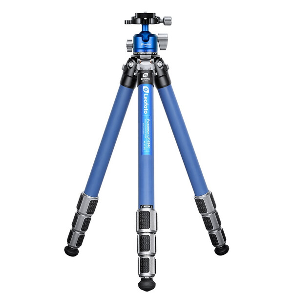 Leofoto Carbon tripod LP-324C Poseidon + Ballhead LH-40 (Blue)