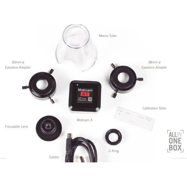 Motic Camera A1, colour, sCMOS, 1/3.1, 4.1µ, 30fps, 1MP, USB 2.0