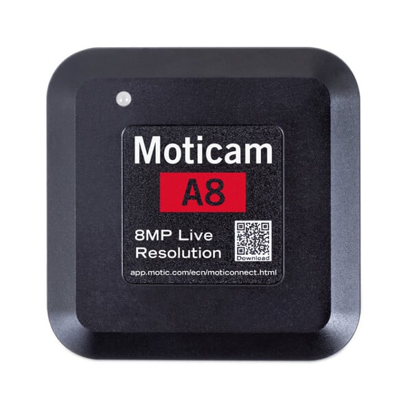 Motic Camera Kamera A8, color, sCMOS, 1/3", 1.34µm, 30fps, 8MP, USB 2.0