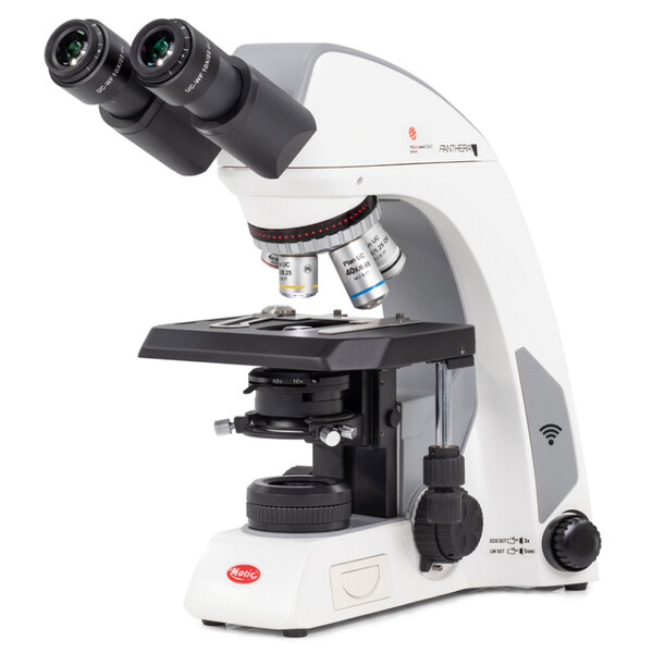 Motic Microscope Mikroskop Panthera cloud, bino, digital, infinity, plan, achro, 40x-1000x, 10x/22mm, Halogen/LED, HDMI, 8MP