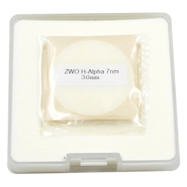 ZWO Filtro H-alpha 7nm 36mm
