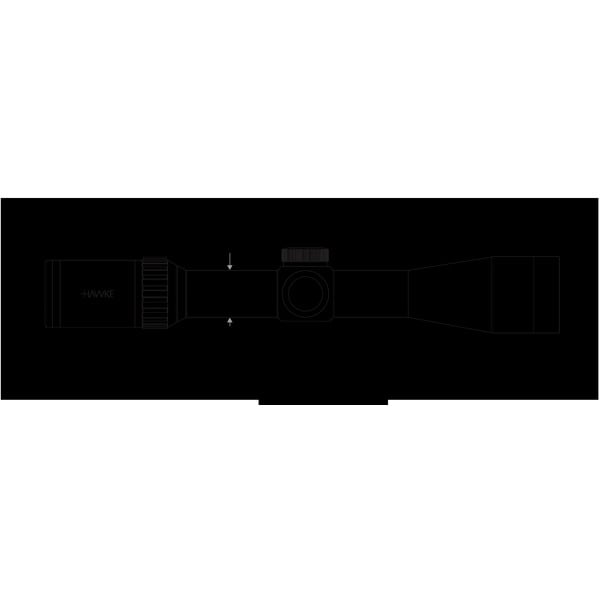 HAWKE Riflescope Vantage 30 WA IR 3-9x42 L4A Dot