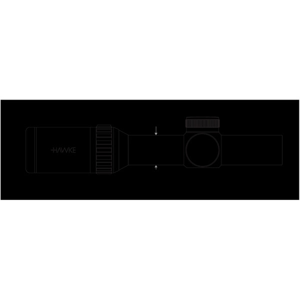HAWKE Miras telescópicas Vantage IR 1-4x20 Turkey Dot IR