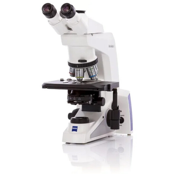 ZEISS Microscope , Axiolab 5, HF, trino, infinity, plan, 5x, 10x, 40x, 10x/22, Dl, LED, 10W, incl. camera adapter