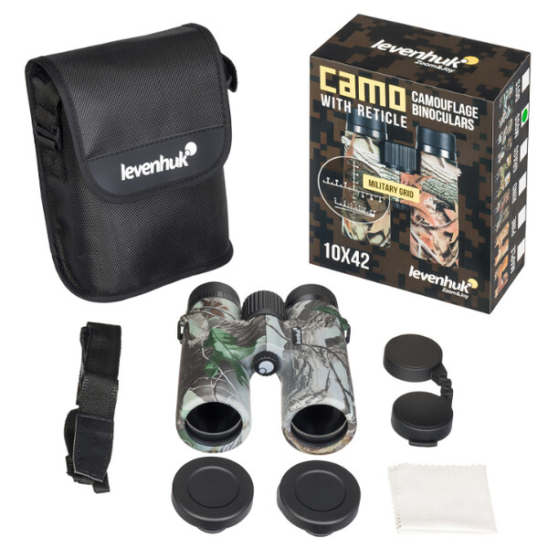 Levenhuk Binoculars 10x42 Camo Moss