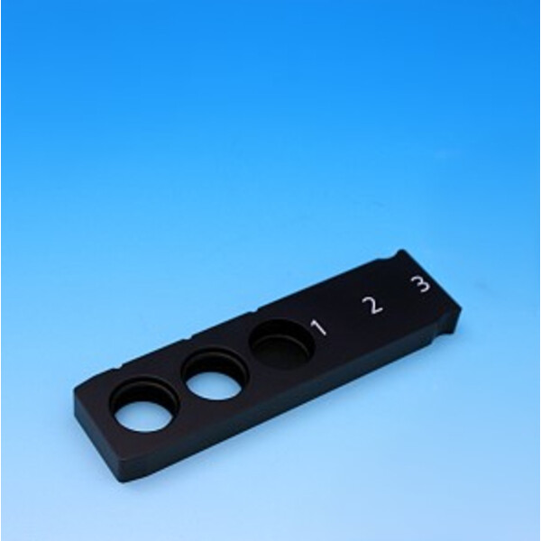 ZEISS Filterslede A 14x40 mm, 3x voor filterdiameter 25 mm