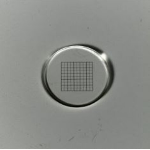 ZEISS reticle micrometer 10x10/5:10, d=21 mm