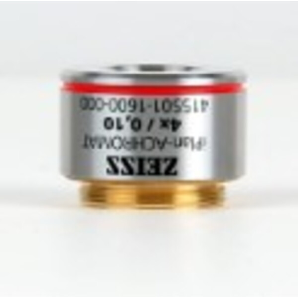ZEISS Objetivos iPlan-Achromat, PrimoStar 3, 4x/0,10 wd=30,7 mm