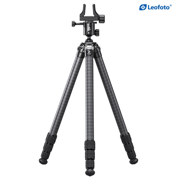 Leofoto SA-364CL Carbon Tripod + Ball head MK-40 + Gun clamp GS-3