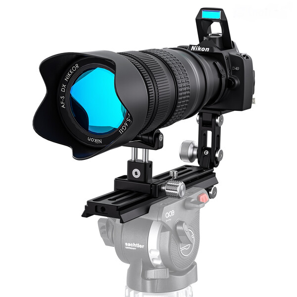 Leofoto Telephoto lens support VR-220 KIT for Manfrotto/Sachtler Video tilt heads