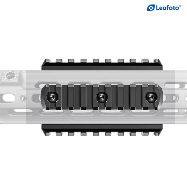 Leofoto MLP-100 Picatinny rail for M-LOK QR handrail