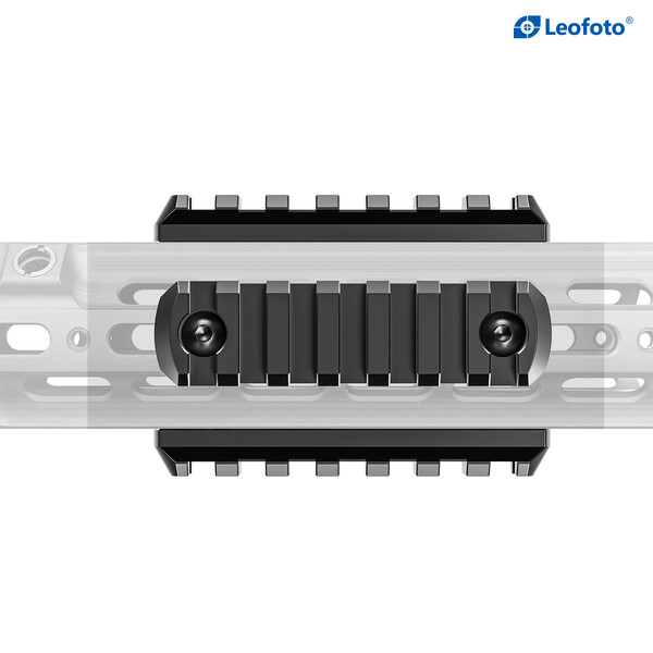 Leofoto MLP-80 Picatinny rail for M-LOK QR handrail