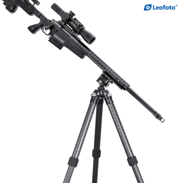 Leofoto SA-324CL Carbon tripod and MA-30L rifle mount