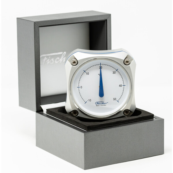 Fischer Weather station Cockpit Thermometer Silver Edition