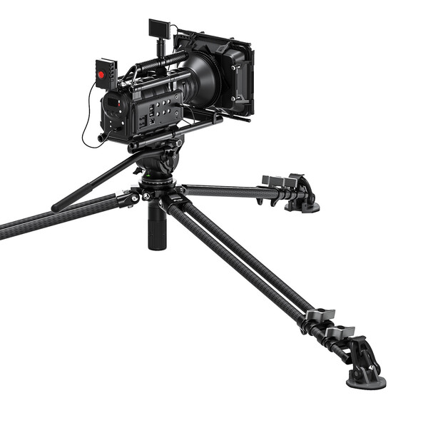 Leofoto Carbon tripod LVC-193 double tube + BV-10 video tilt head