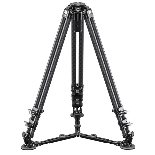 Leofoto Carbon tripod LVC-193 double tube + BV-10 video tilt head