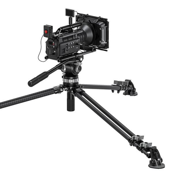 Leofoto Carbon tripod LVC-193 double tube + BV-15 video tilt head
