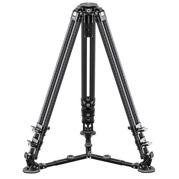Leofoto Carbon tripod LVC-193 double tube + BV-15 video tilt head