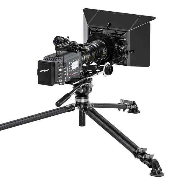 Leofoto Carbon tripod LVC-253 double tube + BV-15 video tilt head