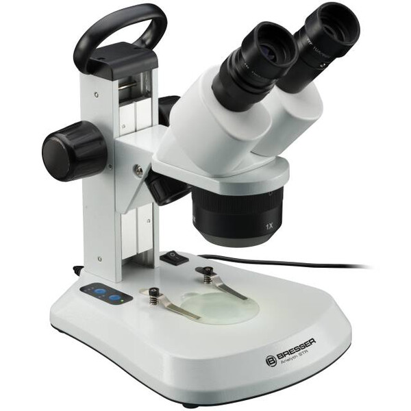 Bresser Stereo microscope Analyth STR 10x-40x bino; Greenough; 50mm; 10x/20; 10-40x; LED, camera, 2MP