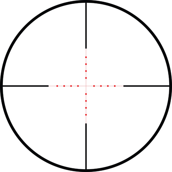 HAWKE Riflescope 2-7x32 Vantage IR 1" MIL DOT