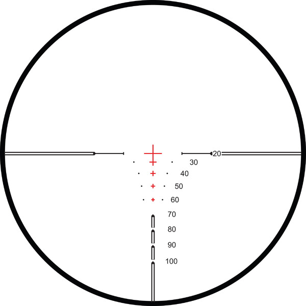 HAWKE Riflescope 1-5x24 XB30 PRO SR