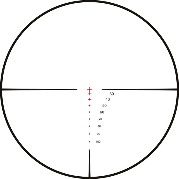 HAWKE Riflescope 3x32 1" XB SR