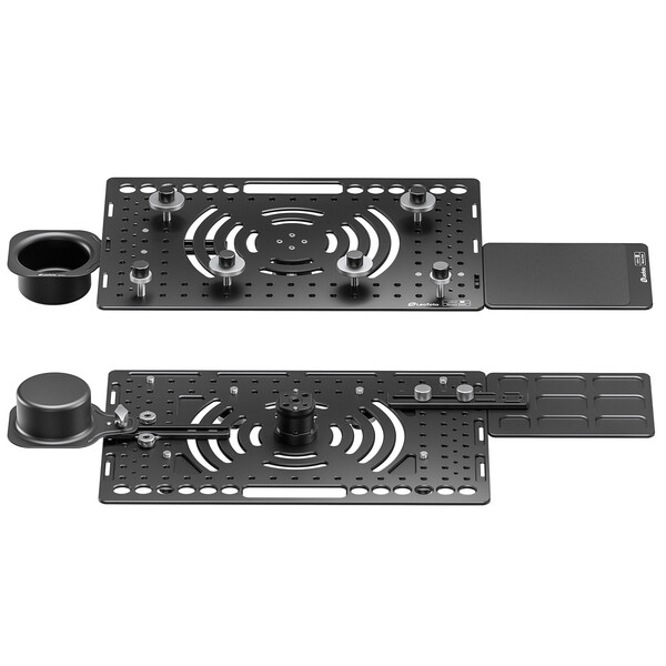 Leofoto Mounting LCH-3 Kit laptop holder with mousepad and cup holder