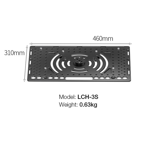 Leofoto Mounting LCH-3S laptop holder