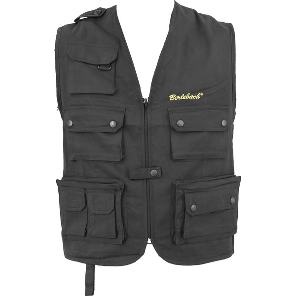 Berlebach Photo waistcoat, black, Grïoesse XL