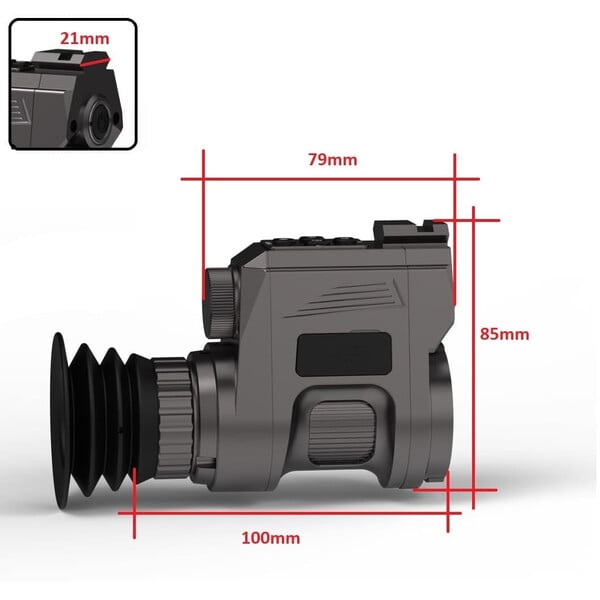 Sytong Night vision device HT-660-12mm / 45mm Eyepiece German Edition