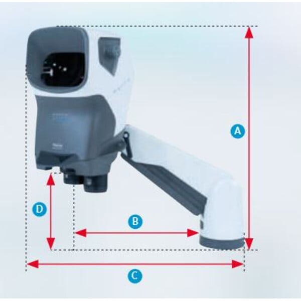 Vision Engineering Stereo microscope MANTIS ERGO with "Verso Universal Stand" (without lenses) SMR200