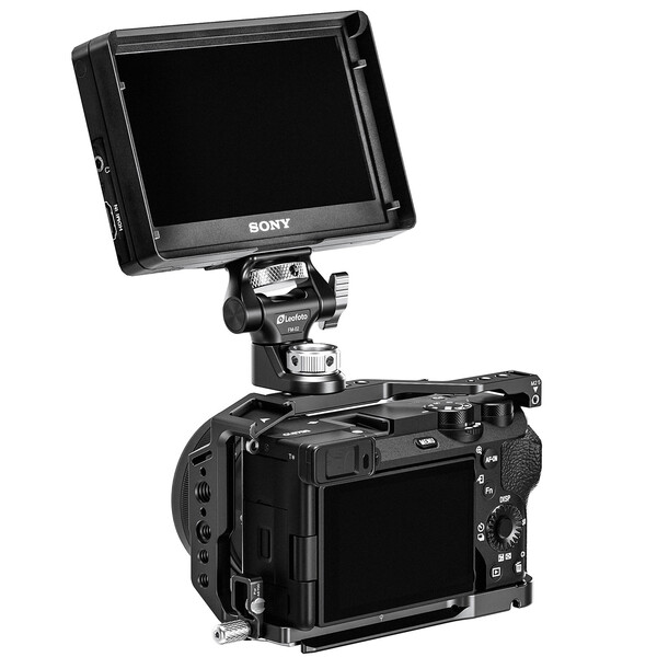 Leofoto Camera Cage Monitor mount FM-02 with Arri connection thread