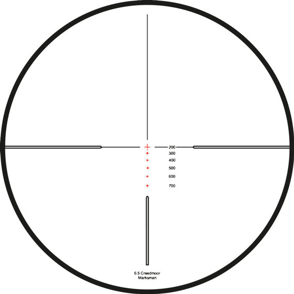 HAWKE Mira telescópica Vantage 30 WA IR 4-12x42, 6,5 Creedmore Marksman (12x)