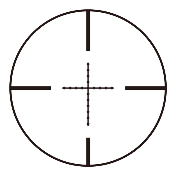 Vixen Riflescope 1-8x28, 34mm, FFP, Mil Dot Reticle (MRAD)