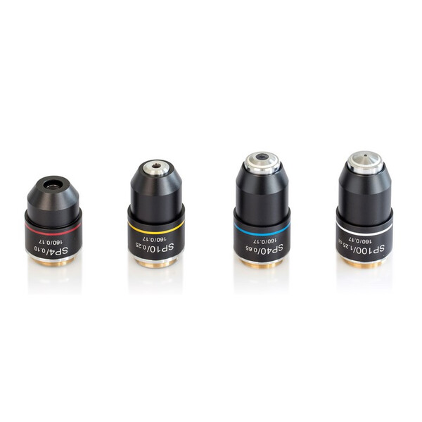Kern Objective, OBB-A1562, e-plan, achromatic, 4x/0.1, w.d. 14.5mm, anti-fungus