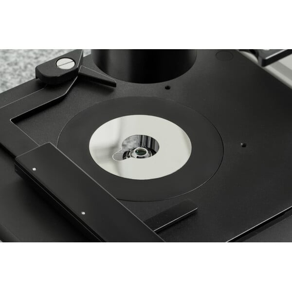 Kern Omgekeerde microscoop OCM 166, FL, PH, trino, invers, N.A.0,3 Condensor vast, 10x-40x, 30W LED, Al, 100W HBO, Dl.