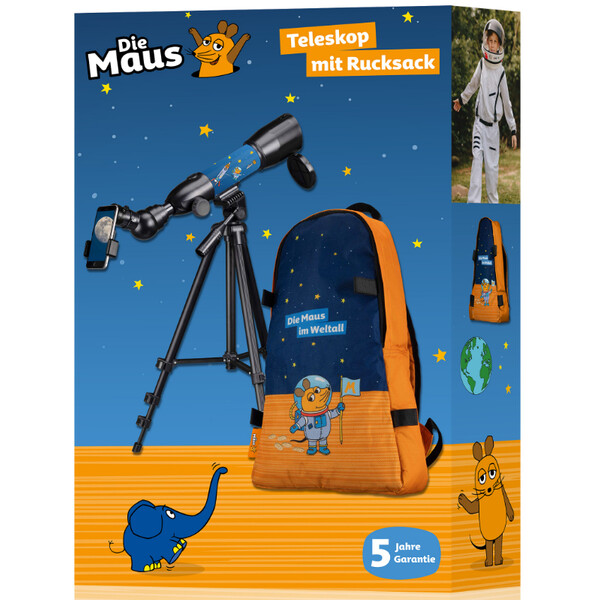DieMaus Telescope AC 50/350 with Backpack