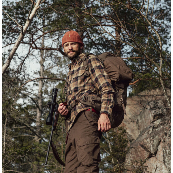 Fjällräven Pantalón de invierno Brenner Pro M, 633 Dark Olive, talla 48