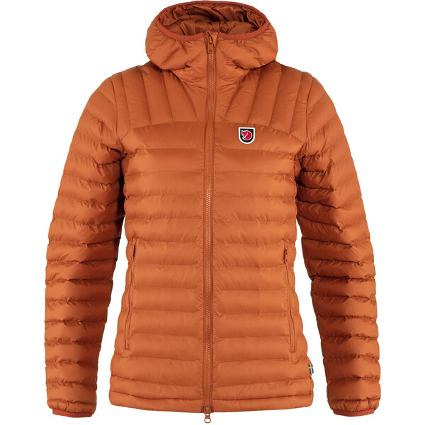 Fjällräven Sudadera con capucha Expedition Lätt W, 243 Marrón terracota, M