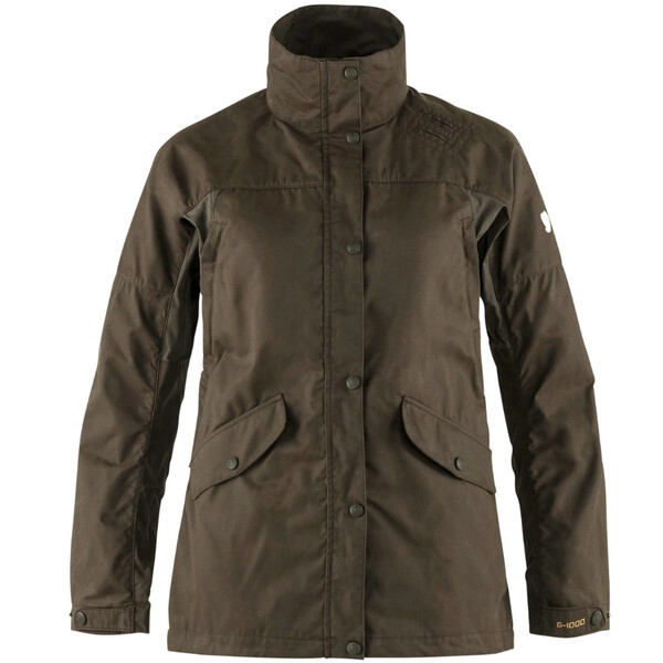 Fjällräven Giacca Forest Hybrid W, 633 Dark Olive, L