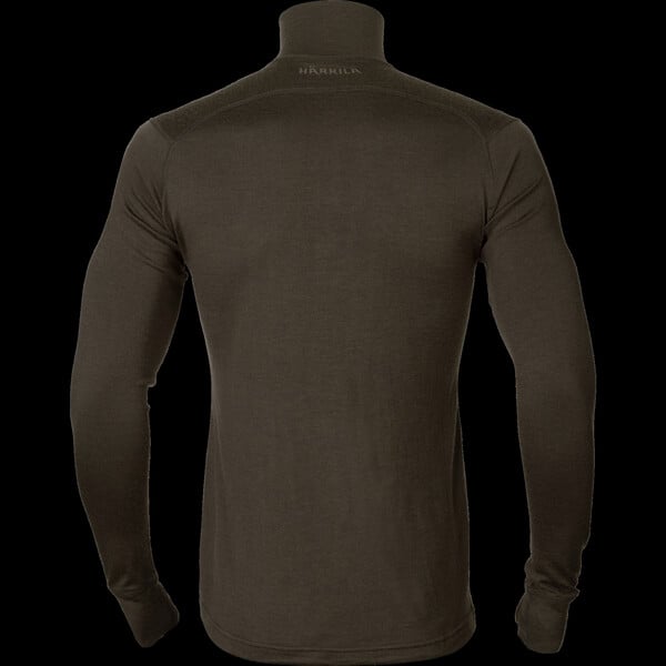 Härkila Base All Season halve rits Shadow bruin , L