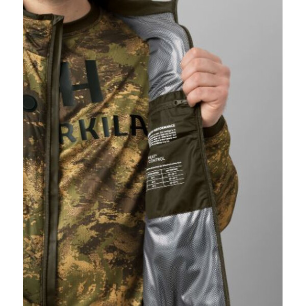 Härkila Heating Vest Camo, AXIS MSP®Forest green, size L