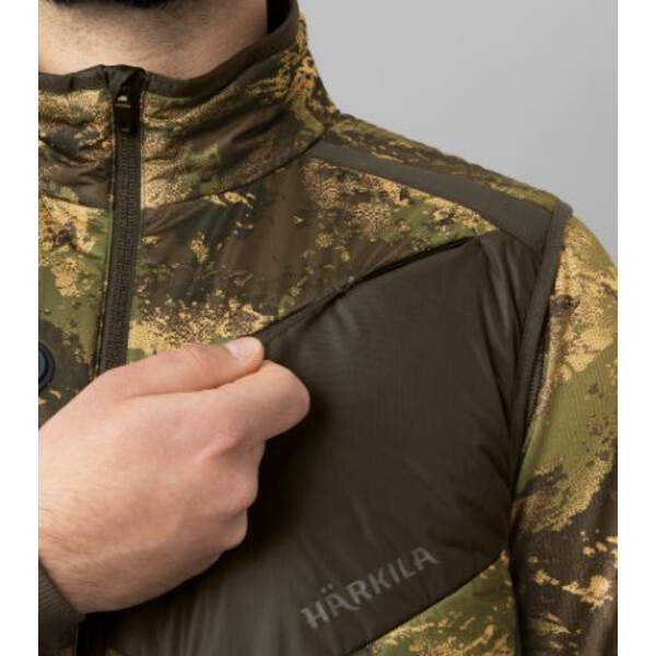 Härkila Heating Vest Camo, AXIS MSP®Forest green, size L