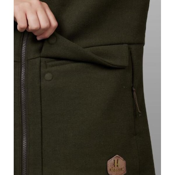 Härkila Chaqueta Metso Hybrid para mujer, verde sauce, talla 40