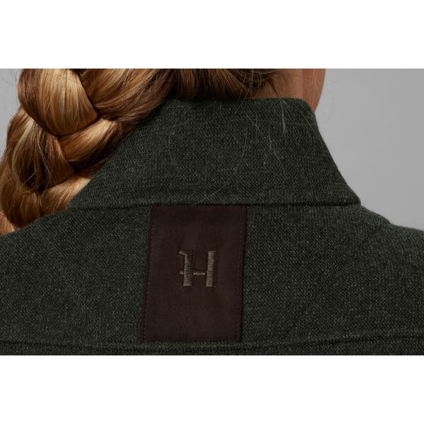 Härkila Cárdigan Metso para mujer, verde sauce, talla L