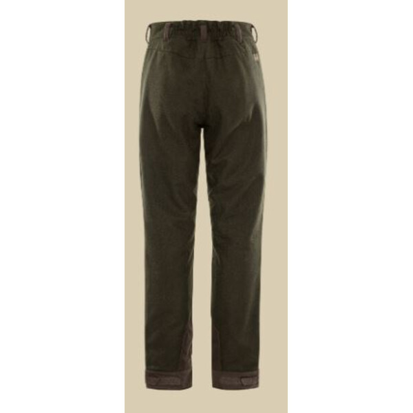 Härkila Pantalones de invierno Metso para mujer, verde sauce/marrón sombra, talla 40